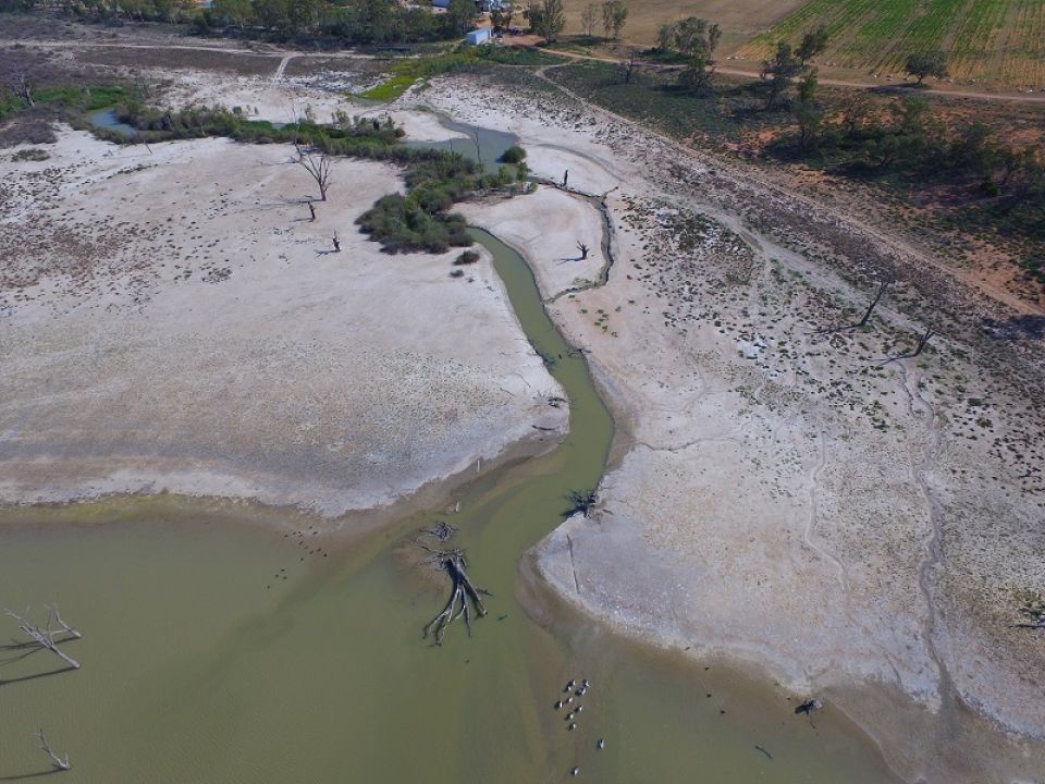 Murray River dry